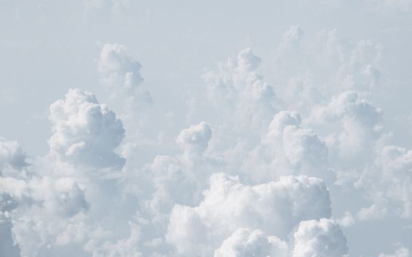 cumulus, sky, white Wallpaper 1920x1200