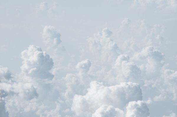 cumulus, sky, white Wallpaper 3500x2333