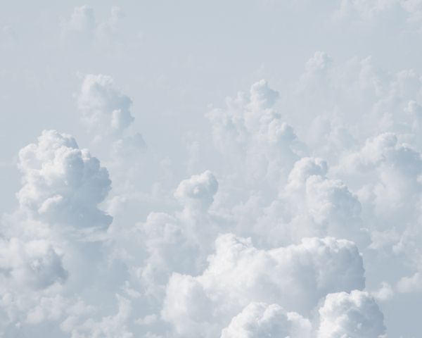 cumulus, sky, white Wallpaper 1280x1024