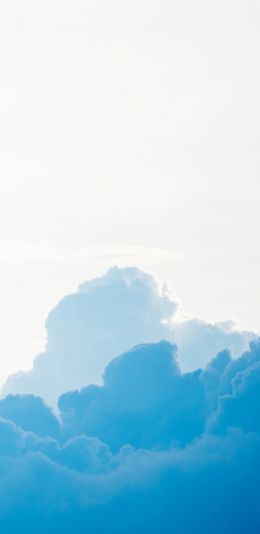 cumulus, sky, blue Wallpaper 1080x2220