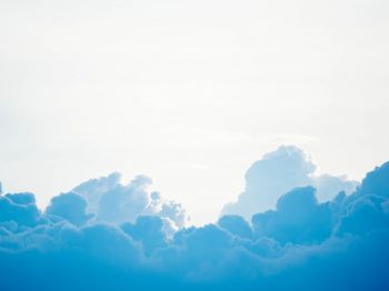 Обои 800x600 кучевые облака, небо, голубой