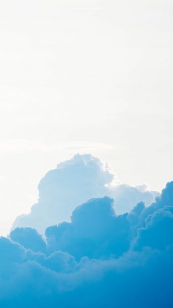 cumulus, sky, blue Wallpaper 1080x1920