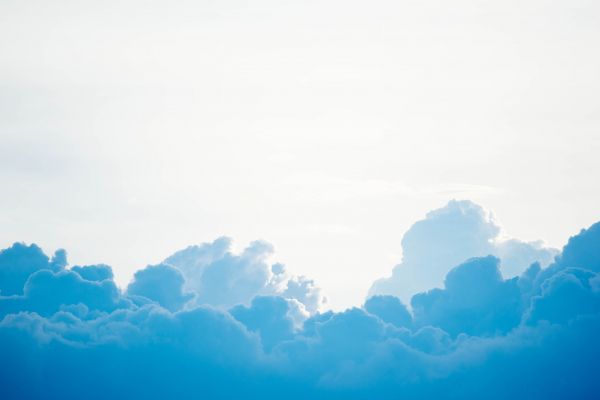 cumulus, sky, blue Wallpaper 6016x4016