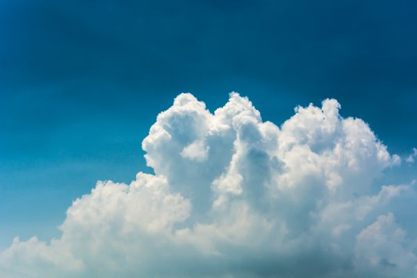 cumulus, sky, blue Wallpaper 6000x4000