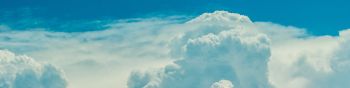 cumulus, sky Wallpaper 1590x400