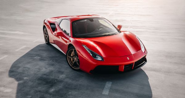 Обои 6228x3310 Ferrari 488, спортивная машина