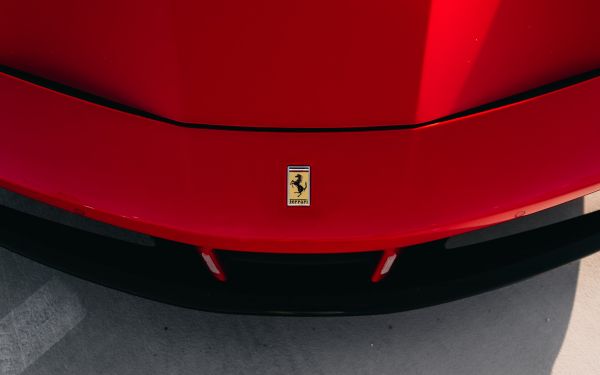 red ferrari, sports car Wallpaper 2560x1600