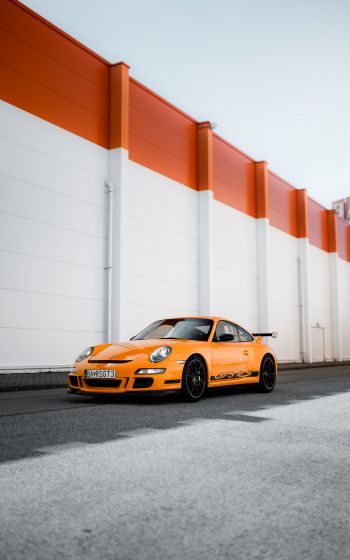 Porsche GT3 RS, sports car Wallpaper 800x1280