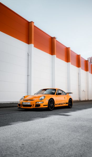 Porsche GT3 RS, sports car Wallpaper 600x1024