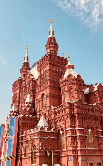 Red Square, Moscow, Russia Wallpaper 1600x2560