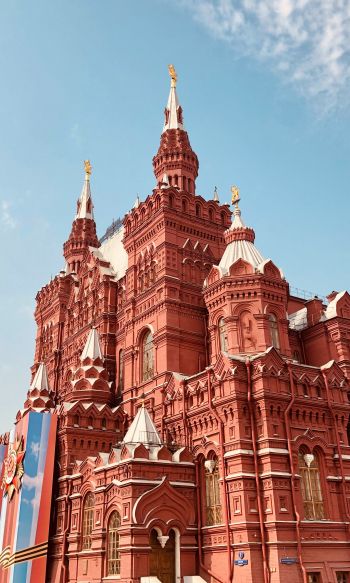 Red Square, Moscow, Russia Wallpaper 1200x2000