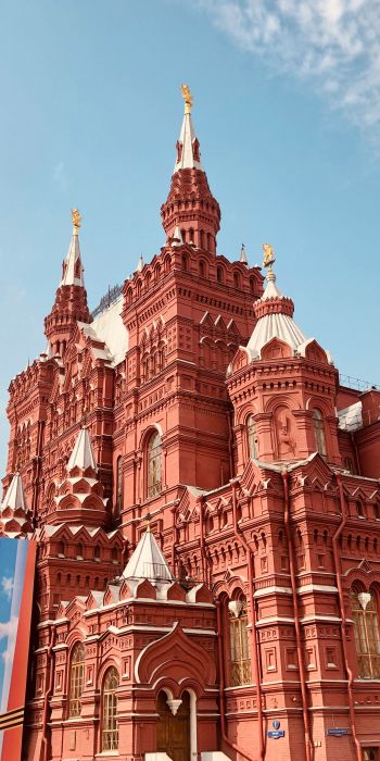Red Square, Moscow, Russia Wallpaper 720x1440