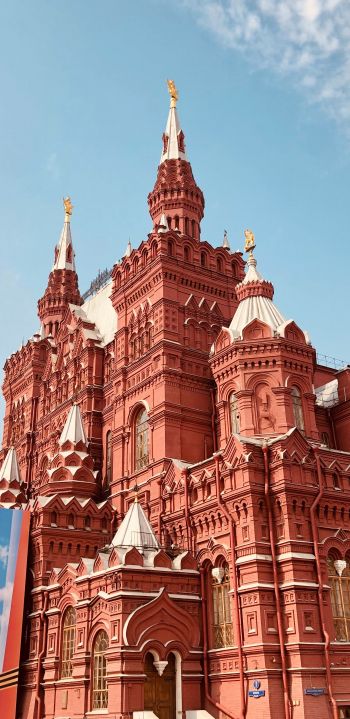 Red Square, Moscow, Russia Wallpaper 1440x2960