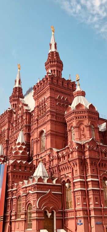 Red Square, Moscow, Russia Wallpaper 828x1792