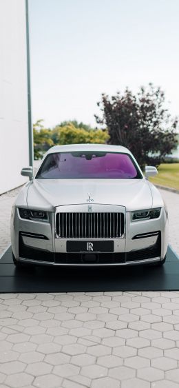 Обои 1080x2340 Rolls-Royce, белый