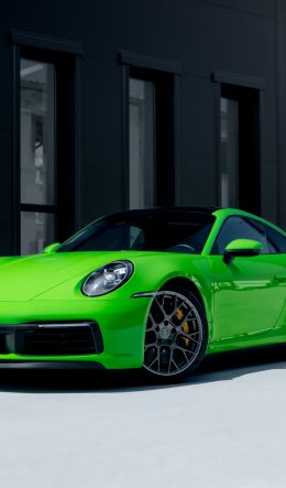 Porsche 911, sports car Wallpaper 600x1024