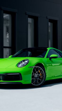 Обои 750x1334 Porsche 911, спортивная машина