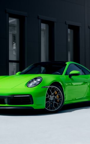 Porsche 911, sports car Wallpaper 1600x2560