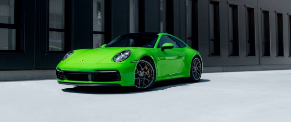 Porsche 911, sports car Wallpaper 2560x1080