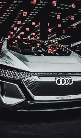 Обои 600x1024 Audi e-tron, спортивная машина