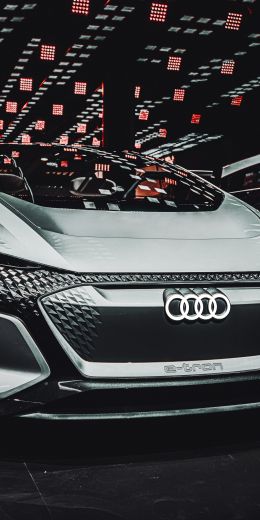 Обои 720x1440 Audi e-tron, спортивная машина