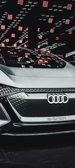 Audi e-tron, sports car Wallpaper 1440x3200