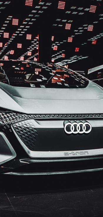 Audi e-tron, sports car Wallpaper 1440x3040