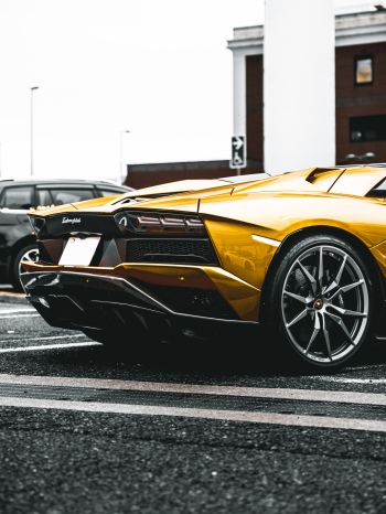 Lamborghini Aventador, sports car Wallpaper 2048x2732