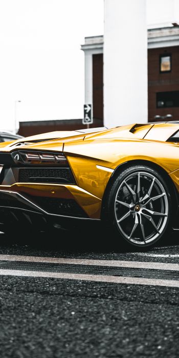 Lamborghini Aventador, sports car Wallpaper 720x1440