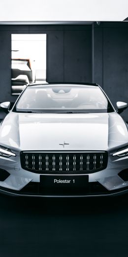 Polestar, gray Wallpaper 720x1440