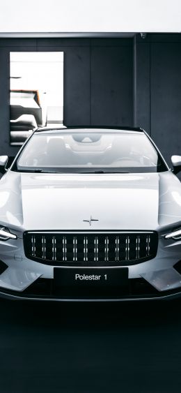 Обои 1080x2340 Polestar, серый