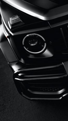 Обои 640x1136 Mercedes-AMG G, Гелендваген, черный