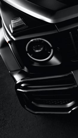 Mercedes-AMG G, Gelendvagen, black Wallpaper 720x1280