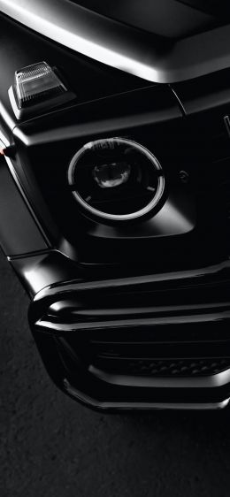 Mercedes-AMG G, Gelendvagen, black Wallpaper 1284x2778