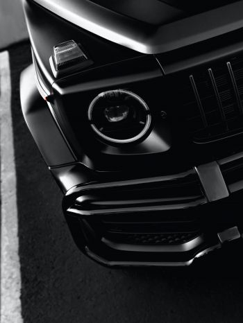 Mercedes-AMG G, Gelendvagen, black Wallpaper 2048x2732