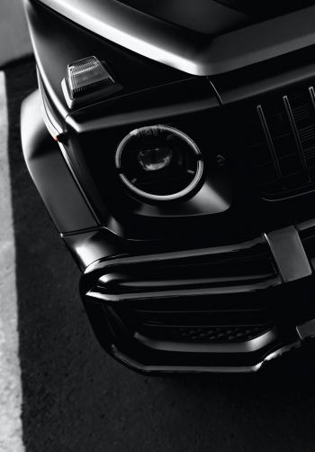 Mercedes-AMG G, Gelendvagen, black Wallpaper 1668x2388