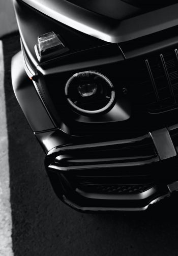 Mercedes-AMG G, Gelendvagen, black Wallpaper 1640x2360