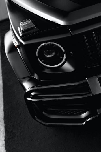 Mercedes-AMG G, Gelendvagen, black Wallpaper 640x960