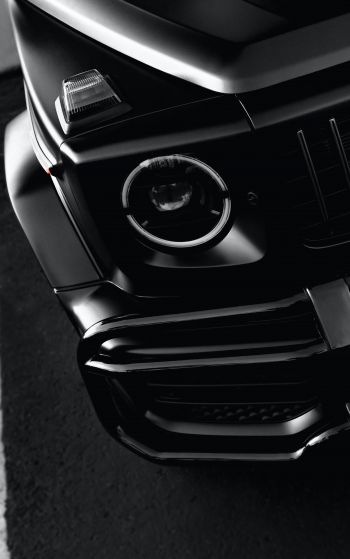 Mercedes-AMG G, Gelendvagen, black Wallpaper 1752x2800