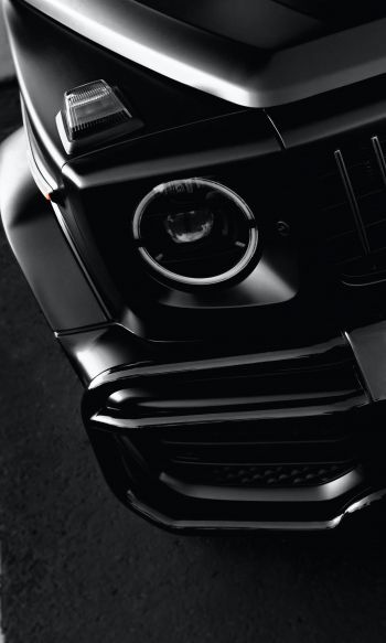 Mercedes-AMG G, Gelendvagen, black Wallpaper 1200x2000