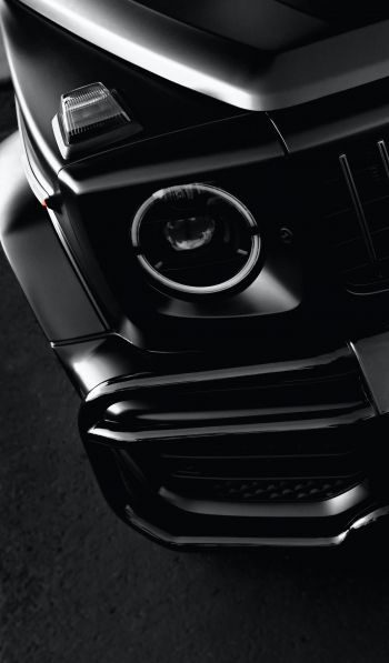 Mercedes-AMG G, Gelendvagen, black Wallpaper 600x1024