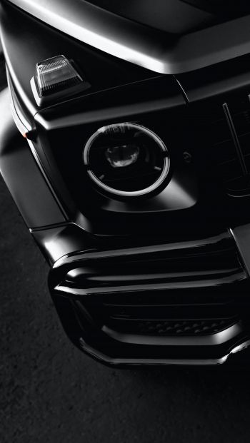 Mercedes-AMG G, Gelendvagen, black Wallpaper 640x1136