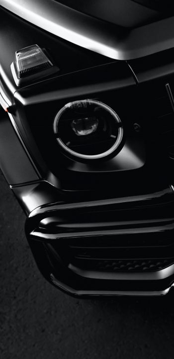 Mercedes-AMG G, Gelendvagen, black Wallpaper 1080x2220