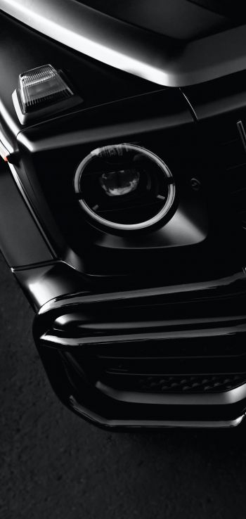 Mercedes-AMG G, Gelendvagen, black Wallpaper 1440x3040