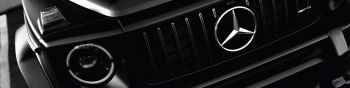 Mercedes-AMG G, Gelendvagen, black Wallpaper 1590x400