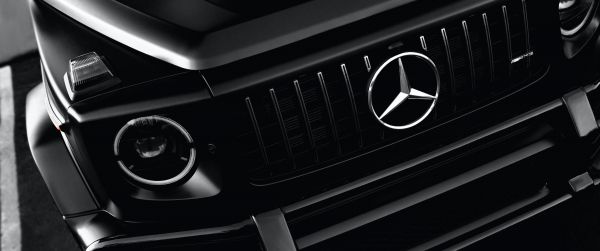 Обои 3440x1440 Mercedes-AMG G, Гелендваген, черный