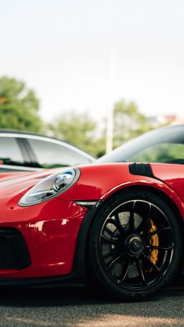 Обои 640x1136 Porsche 911, спортивная машина