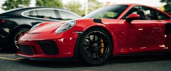 Обои 2560x1080 Porsche 911, спортивная машина