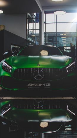 Обои 640x1136 Mercedes-AMG GT