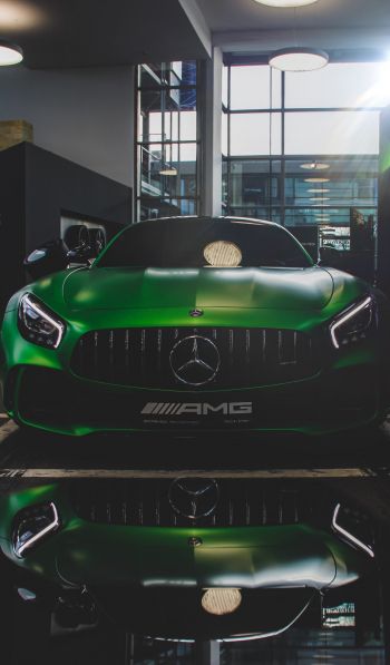 Обои 600x1024 Mercedes-AMG GT